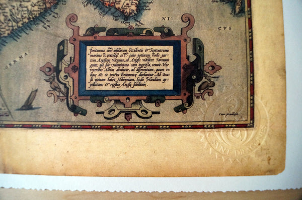 Antique Map of the United Kingdom & Ireland