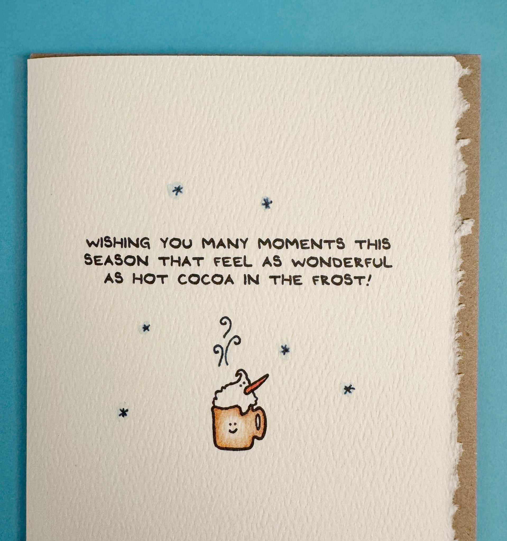 Wishing You Many Moments This Season... (hot cocoa)