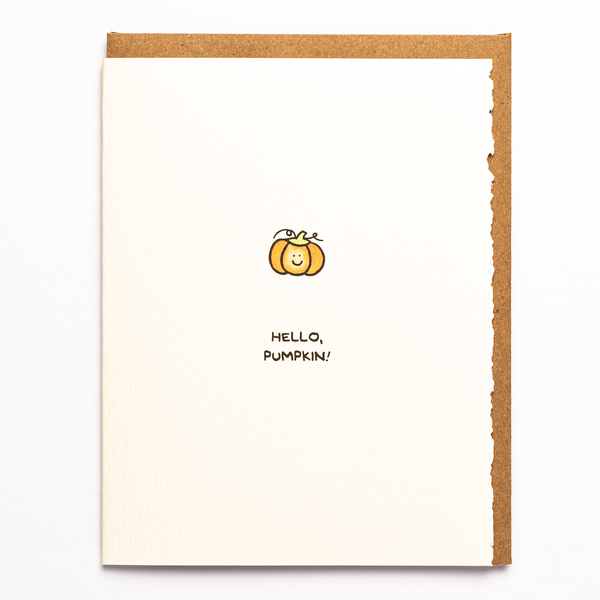 Hello, Pumpkin!