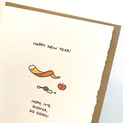 Happy New Year!  Hope It's Shofar, So Good!